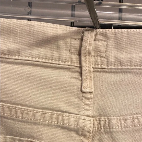 MOTHER Cream Straight Leg Jeans - Picture 10 of 14